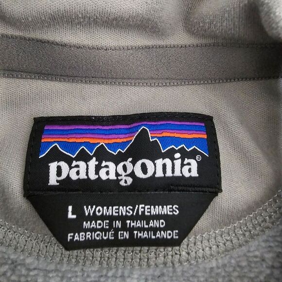 Women’s Patagonia Worn Wear Gray Snap-T Fleece Pullover Large - Picture 5 of 7
